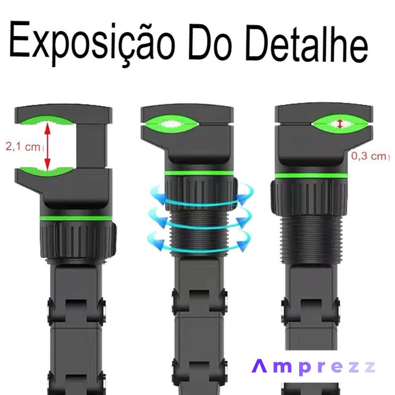 Suporte para Celular Telescópico - Ajuste 360º Completo