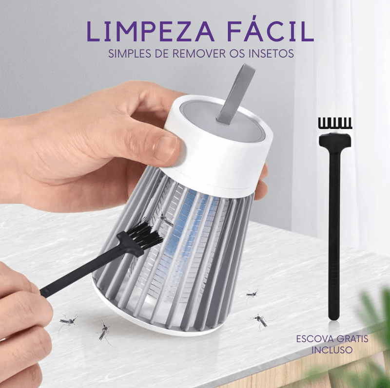 Repelente Mata Mosquito Eletrico Luz Ultravioleta - Amprezz