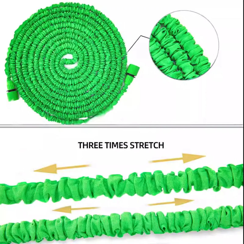 Mangueira Mágica Expansível Alta Pressão com 7 Funções de Pulverização