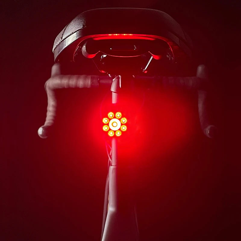 Par de Lanternas Recarregáveis - Iluminação Segura para Bicicletas