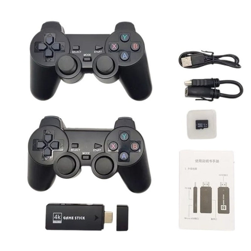 Video Game Retro Start - 10.000 Jogos com 2 Controles e 64GB